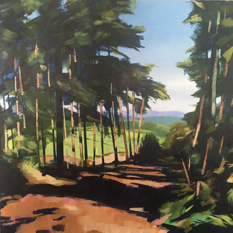 Kinsley Wood by Stuart Roper, print, signed